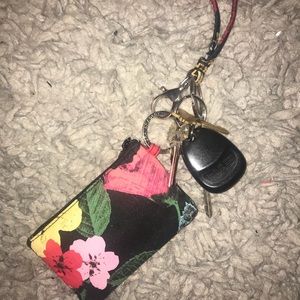 vera Bradley lanyard & card holder/ ID case